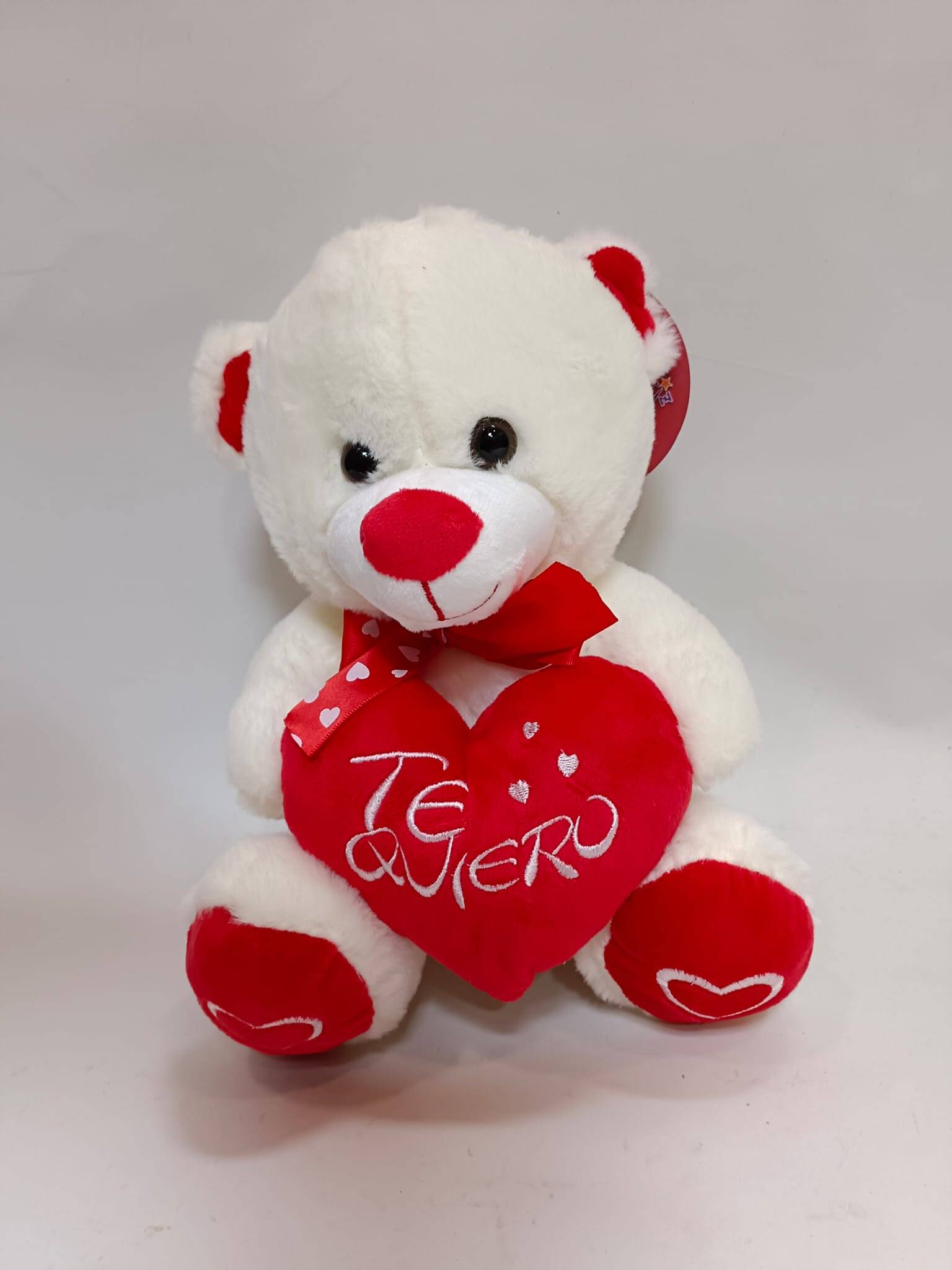 Oso de peluche rojo clearance